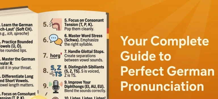 german prouncialtion guide