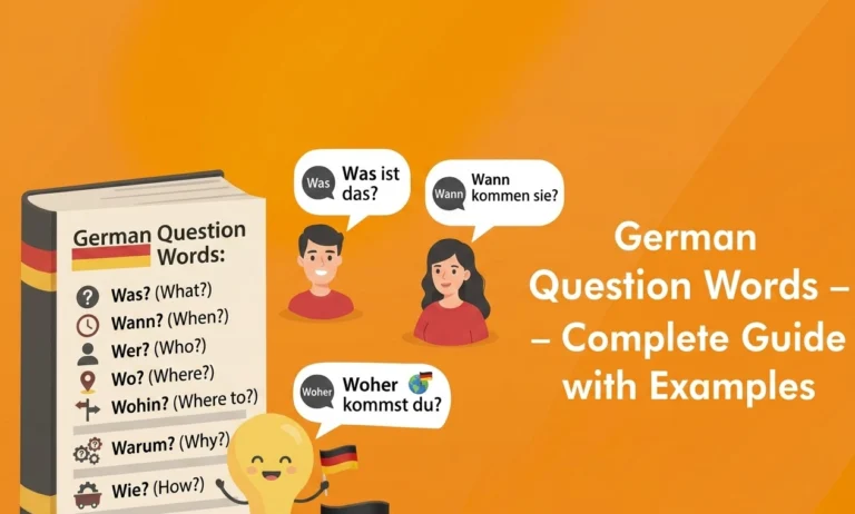 german question words
